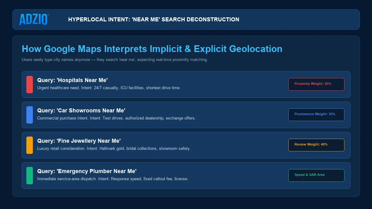 Hyperlocal Intent: 'Near Me' Search Deconstruction