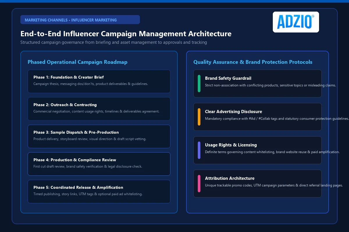 End-to-End Influencer Campaign Planning and Management Architecture